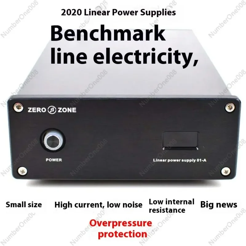 

S-LPS-01 Standard Edition Ultra Low Noise Linear Power Supply 5V-20V/4A DC, with OVP Overvoltage Protection, for Precision Audio