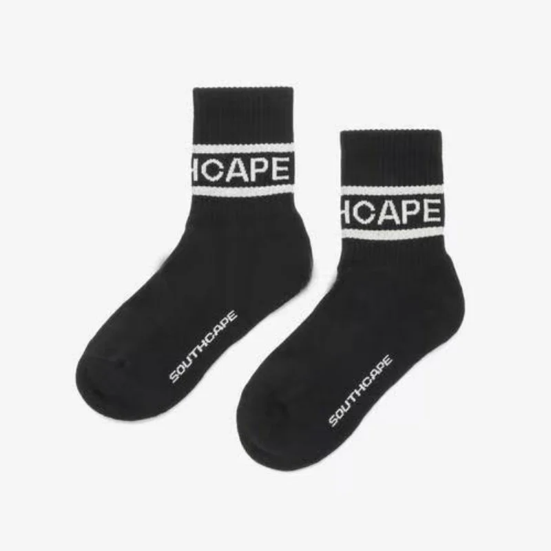 

Golf Socks Summer Autumn Styles Women's Letter Logo Fashionable Mid Tube Socks