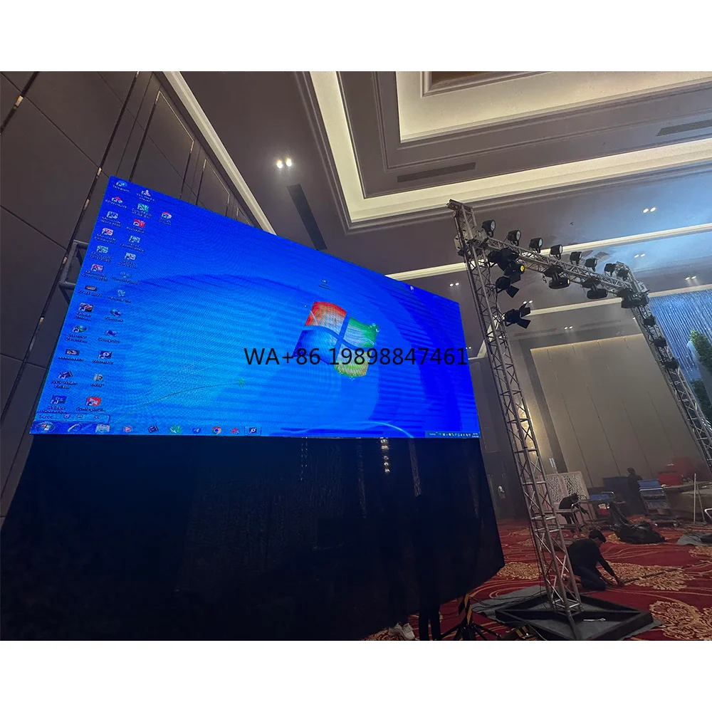 

500x500mm Indoor Led Display Screen Panel With 2.976mm Pixel Pitch 3d Led Video Wall
