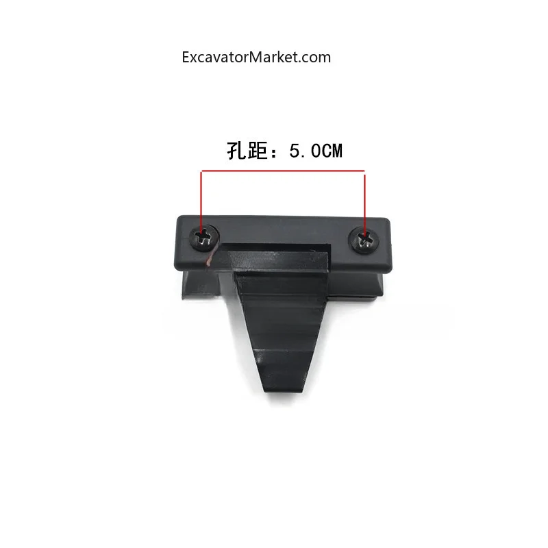 Excavator Spare Sany sy55 75-9 135-8 195 215-8 cab glass buckle door and window buckle excavator accessories