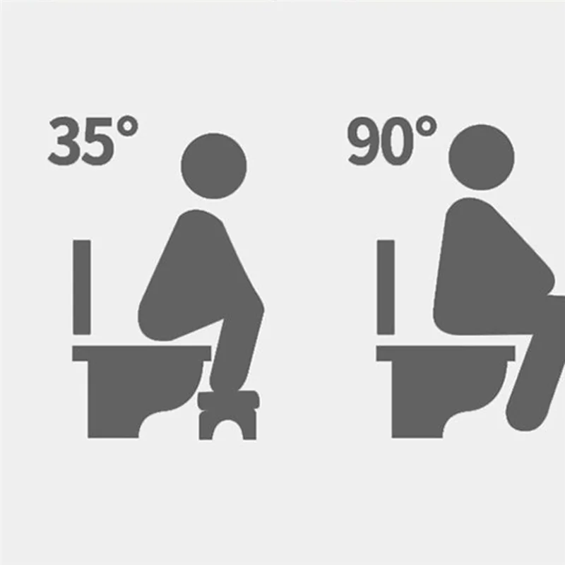 【Flash-Deal!】Squatting Toilet Poop Stool, Adult Portable Plastic Poop Stool, Adult Toilet Poop Stool, Children's Poop Stool Dura