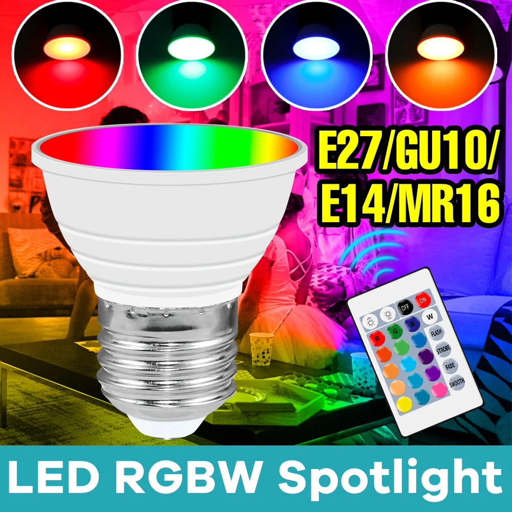 Rgb Spot Light Bulb…