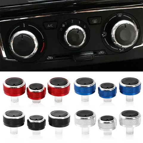 폭스바겐 VW 제타 MK5 보라 골프 5 티구안 투란 파스타 B6 B7 스코다 옥타비아용 자동차 에어컨 노브 에어컨 컨트롤 스위치