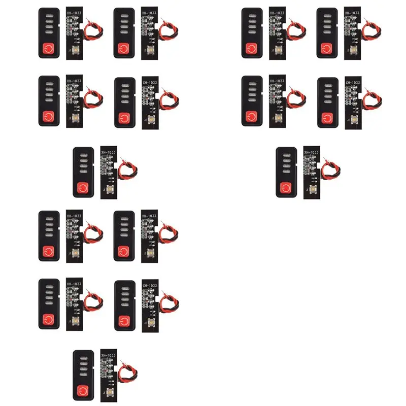 BAAJ-15X Electric Drill Battery Indicator LED Display For 18V/21V Lithium Batteries 18650 Capacity Visual Tool