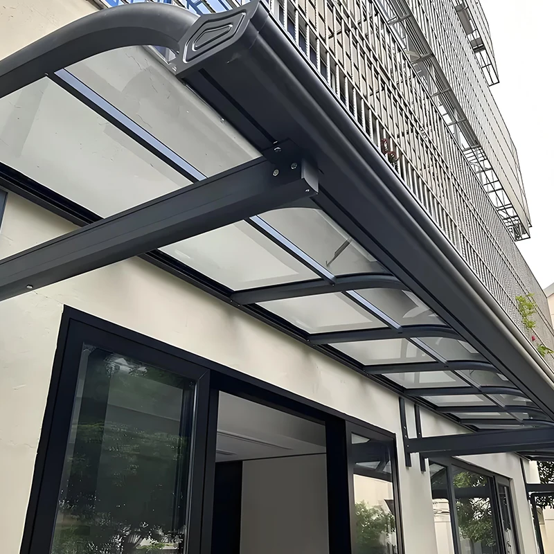 

Hot Sell Antisepsis Sunshade Warehouse Outdoor Customized Aluminum Alloy Canopy