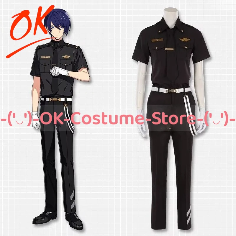 

[Customized Size] HELIOS Rising Heroes Recruit Kisaragi Ren Billy Faith Gast Gray Leonard Cosplay Costume Halloween Uniform Suit