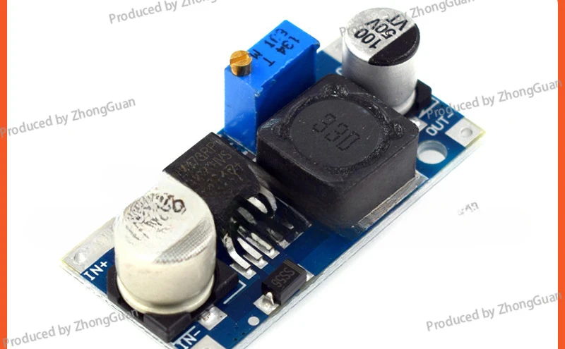 600W Adjustable Step-down Module High Power Dcdc Module LM2596HV Power Bank Vehicle Power Module