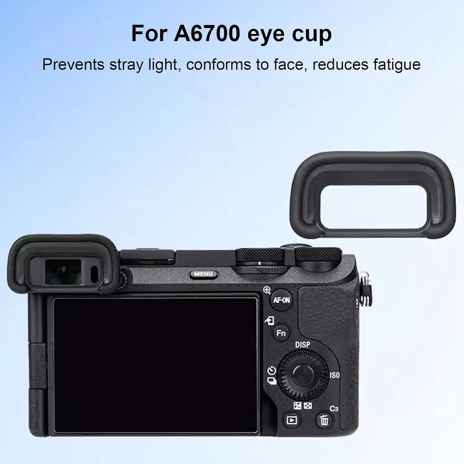 EP20 Camera Eyecup Eyepiece Viewfinder Eye Cup for Sony A6700 A7CII A7CR A7C2 Eyeshade Accessories Replaces FDA-EP20