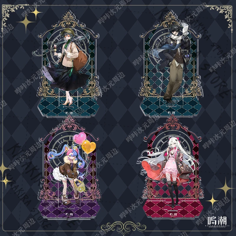 

Wuthering Waves Rover ROCCIA Carlotta Acrylic Stand Figure Decoration Standing Sign Cosplay Anime Figurine Ornament Accessories