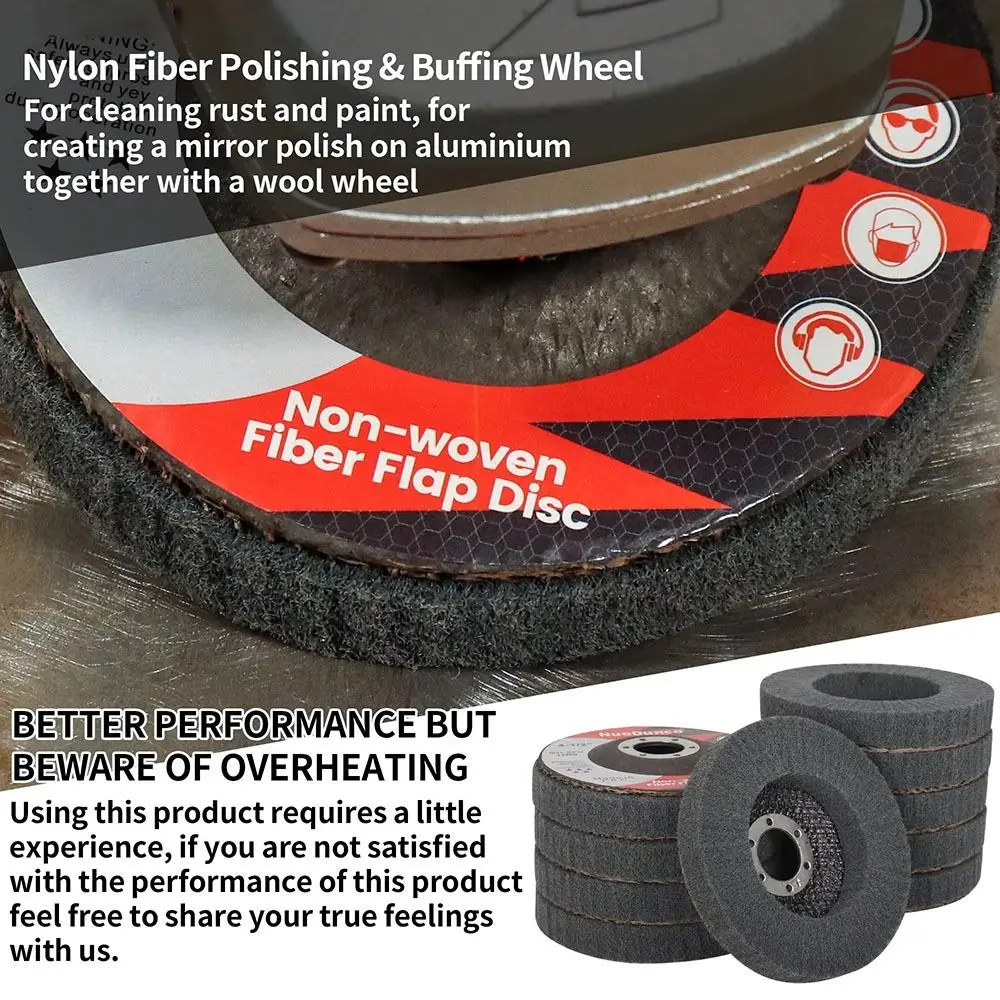 

1 шт. новый полировальный круг из нейлонового волокна, зернистость 800, 4 дюйма, 100 мм, полировальный диск, полировальный круг для полировки дерева, металла