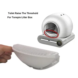 Cat Litter Box Automatic Toilet Raise The Threshold for For Tonepie Litter Box Reduce Leaking Urine