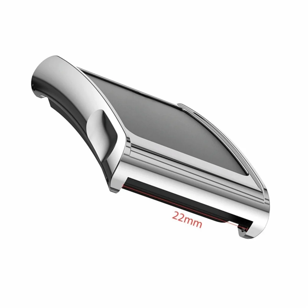 New 22mm Metal Frame Watch Accessories All-Around Protective Case Shockproof Protective Shell for Huami Amazfit Helio