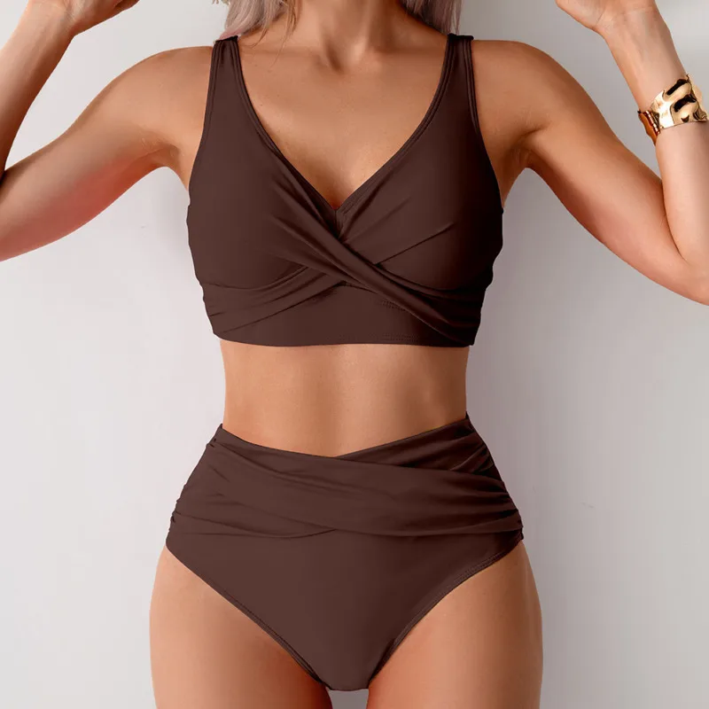 barupshe High Waist Push-Up Bikini Set 3