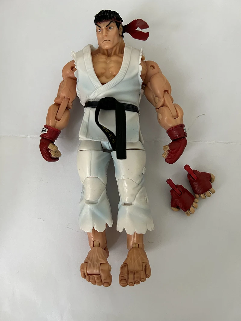 

16cm Street Fighter Neca Ryu Ken Chun Li Guile Gouki Anime Action Figure Game Derivative Character Figurine Movable Model Toys