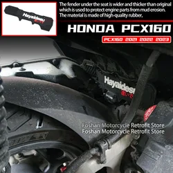 For Honda pcx160 PCX 160 2021 2022 2023 NEW Motorcycle Accessories Middle fender Wider and thicker than the original factory