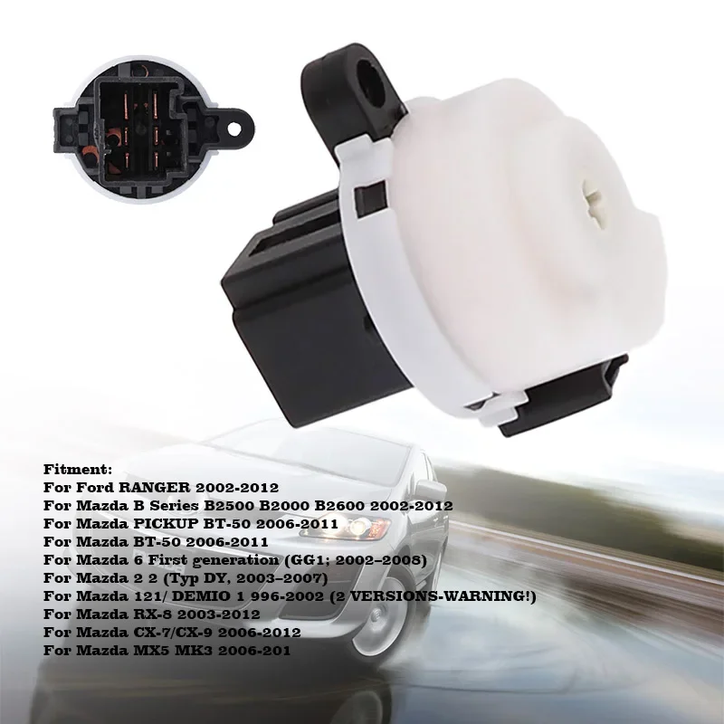 Ignition Starter Switch for Ford for Ranger 2002-2012 for Mazda CX-7 CX-9 2007-2012 No.GP7A66151/LC7066151
