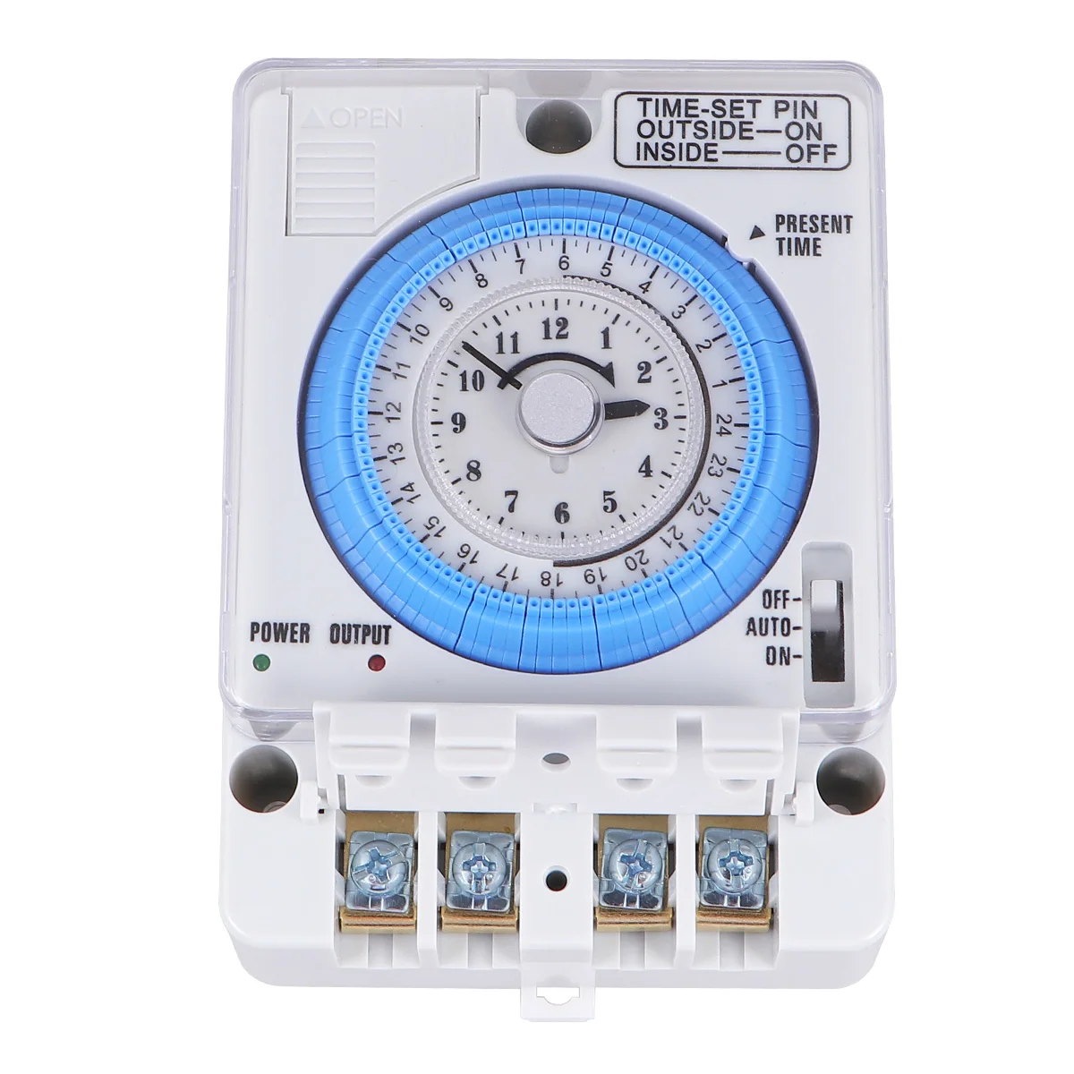 

Mechanical Portable Compact Analog Timer For Kitchen Baking Cooking Industrial Use Push Pin Manual Countdown Timer Energy Saving