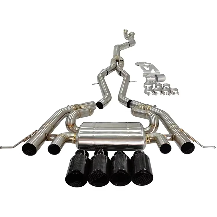 

JTLD Performance 304SS Stainless Steel Valvetronic Single Midpipe Exhaust Catback System for BMW G80 G82 G87 M2 M3 M4 G8x