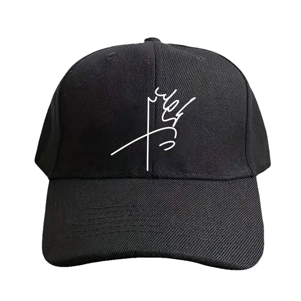Mohammad Reza Pahlavi's signature Iran Caps Summer Adult Baseball Cap Adjustable with Curved Brim Protection Sun Hats