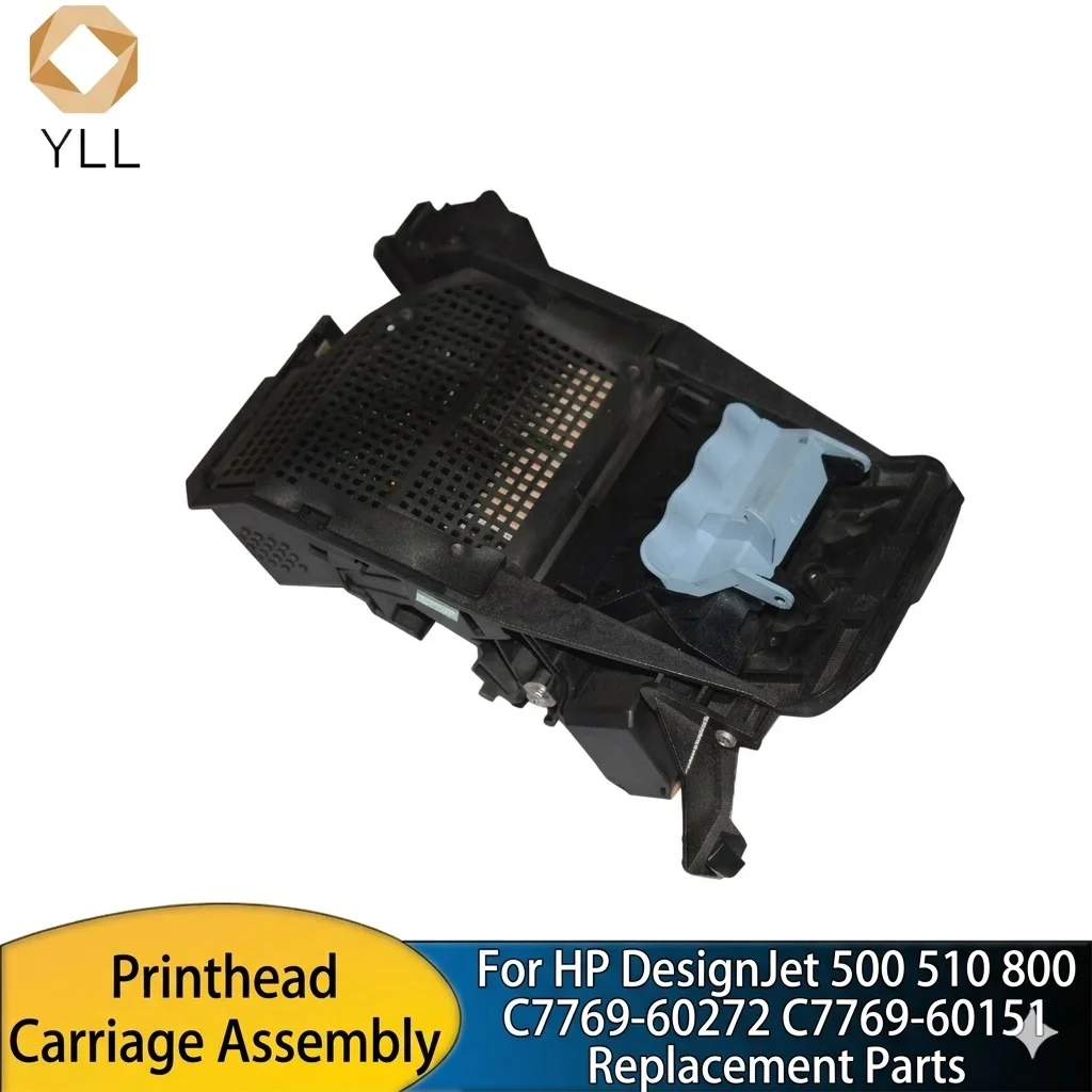 

Carriage Assembly C7769-60272 C7769-69376 C7769-69272 For HP DesignJet 500 510 800 Plotter Printer Parts