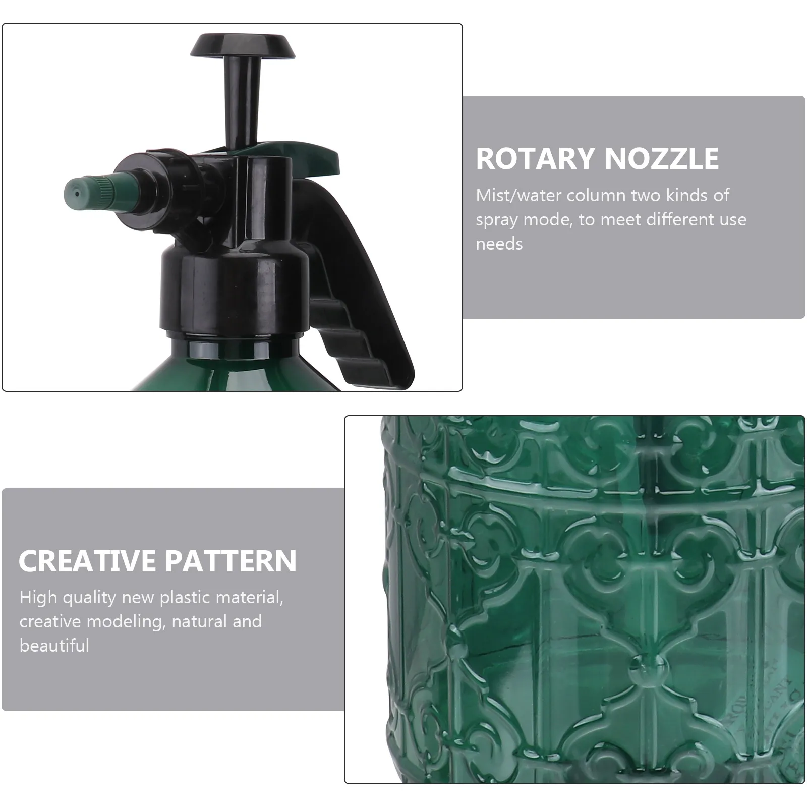 

Sturdy Durable Portable Garden Watering Sprayer Adjustable Pressure Sprinkler Kettle For Balcony Greenhouse Horticulture