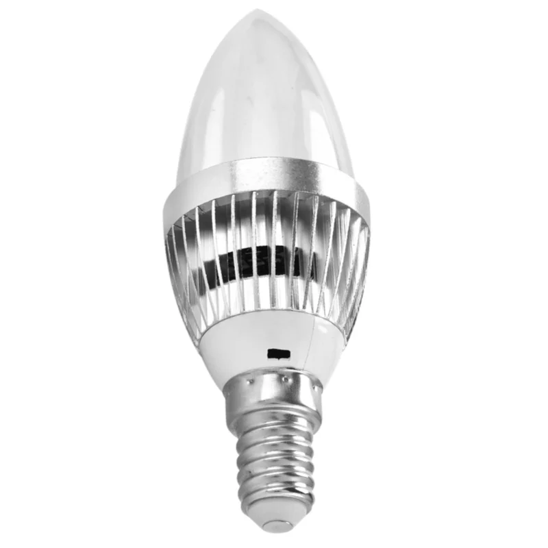 E14/E12 3W RGB LED Color Changing Candle Light Lamp Bulb  Remote Control Kit E14