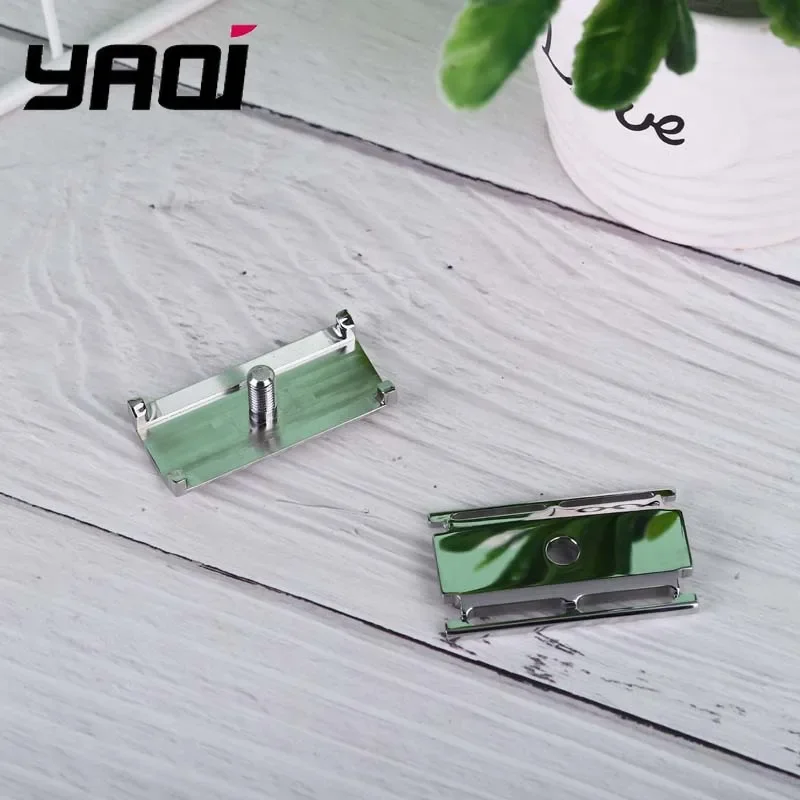 YAQI Sentinel SSS Polished Safety Razor Head for Men 316 Stainless Steel with 1.5mm Blade Gap - Shaving Accessories