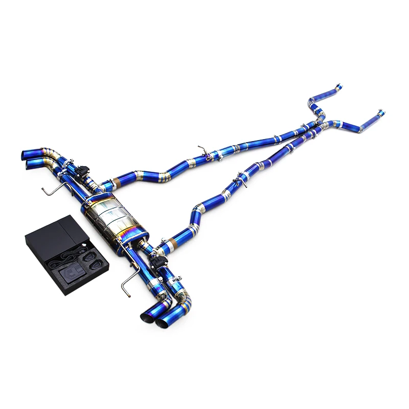 Custom Valvetronic Exhaust System For BMW 750/750i 4.4T 2016-2019 Supersport Car Titanium Pipes Catback Muffler With Control