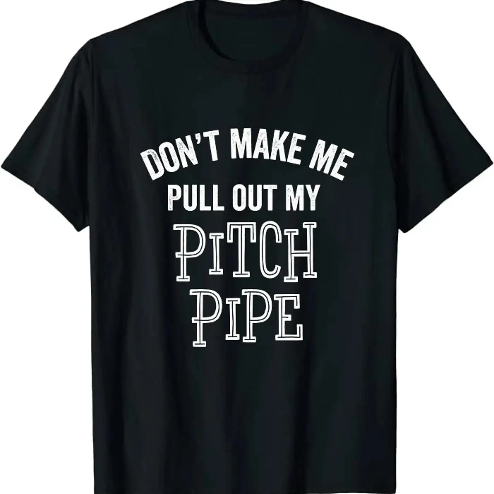 Funny Pitch Pipe Singer Barbershop Quartet Classic T Shirt Size M to 3XL vintage Washed Top For Everyday Wear graphic Casual