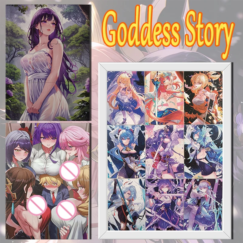 

Goddess Story Yae Miko Beelzebul Ganyu Nahida Shenhe Nilou Kamisato Ayaka ACG card boy Toy collection Birthday Christmas gift