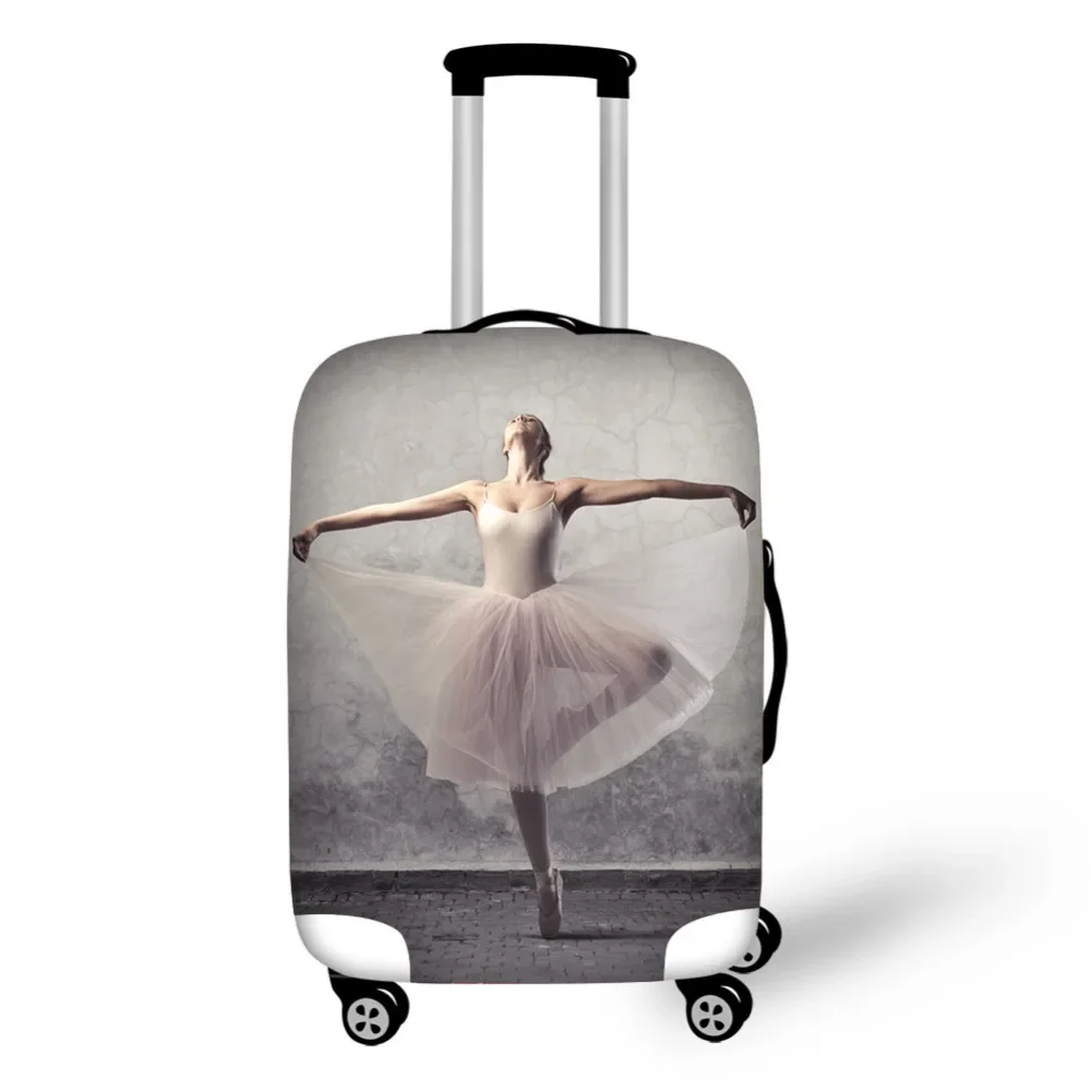 Ballet printing luggage protector cover suitcases covers Waterproof luggage covers accessory bags travel trolley case cove