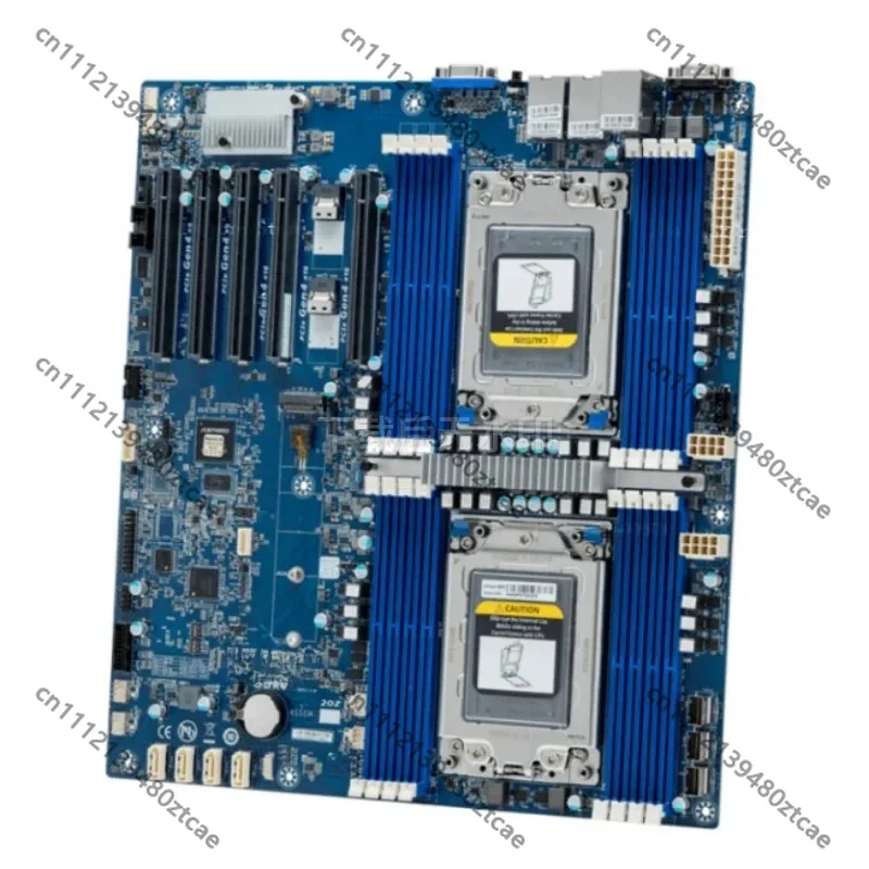 Dual Socket Server Motherboard, Compatible with EPYC 7002 7003 7K62, 16xDDR4 10GbE Support