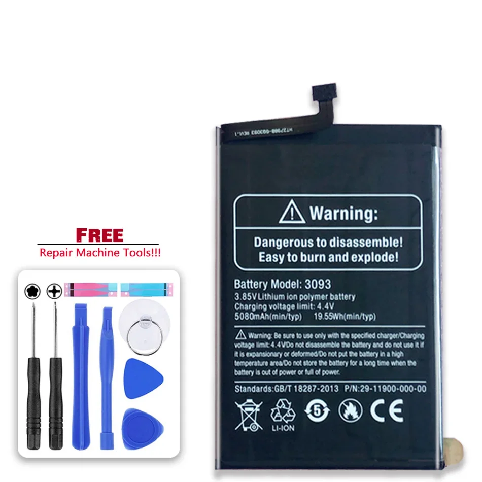 

Battery Armor 3093 5080mAh For Ulefone armor X8 Mobile Phone Batteria