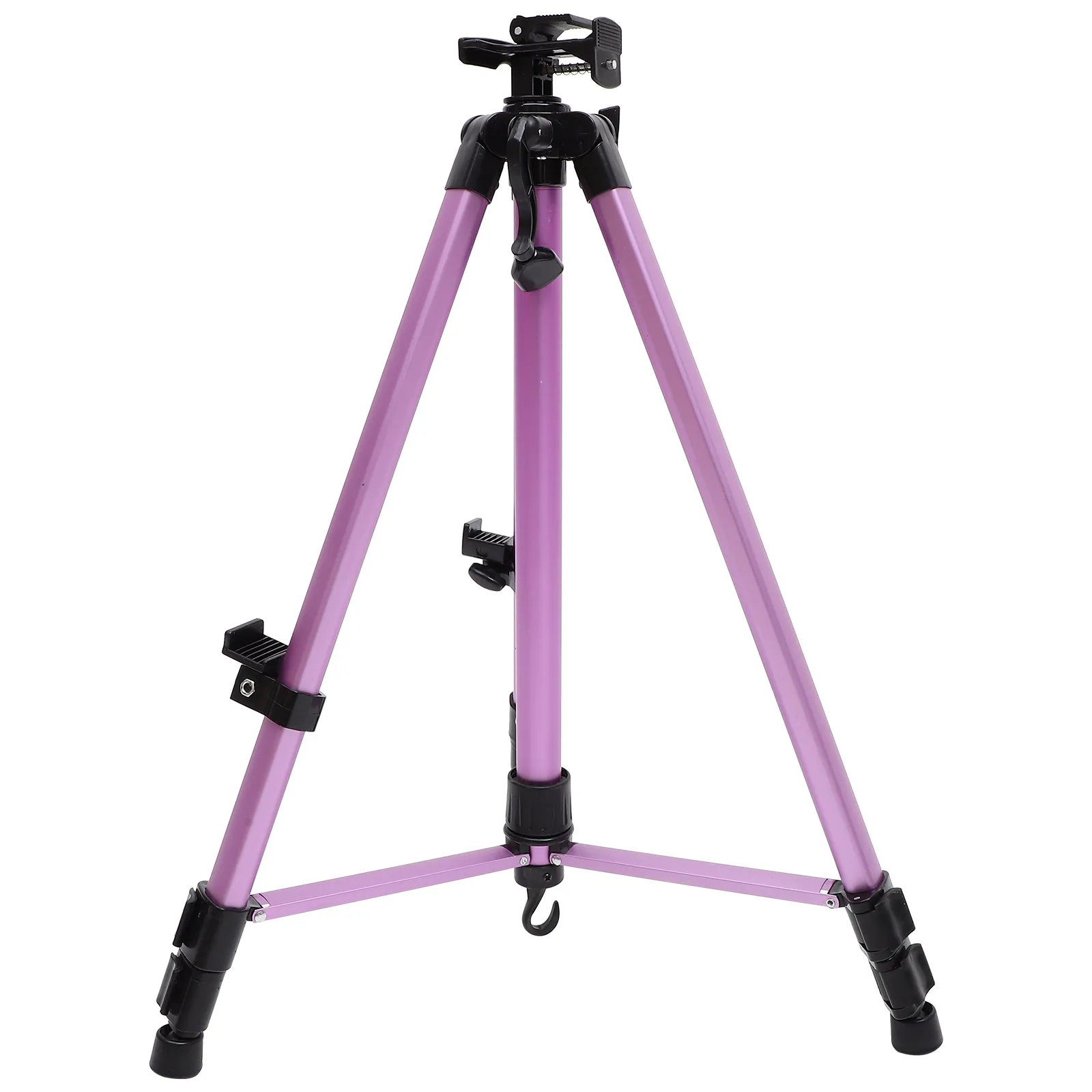 

Foldable Metal Easel Tripod Paint Stand Blue Aluminum Alloy Travel for Painting