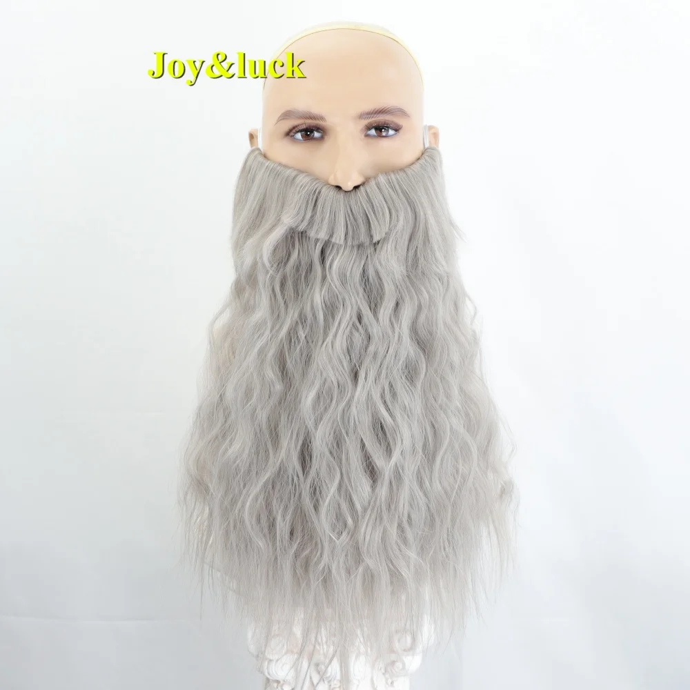 

Synthetic 18-inch Santa Claus beard, Christmas cosplay decoration prop, suitable for Christmas parties