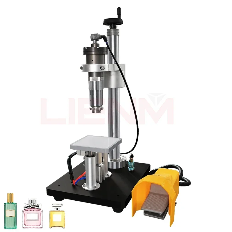 manual peume bottle crimping capping machine capping sealing machine with no suace wear