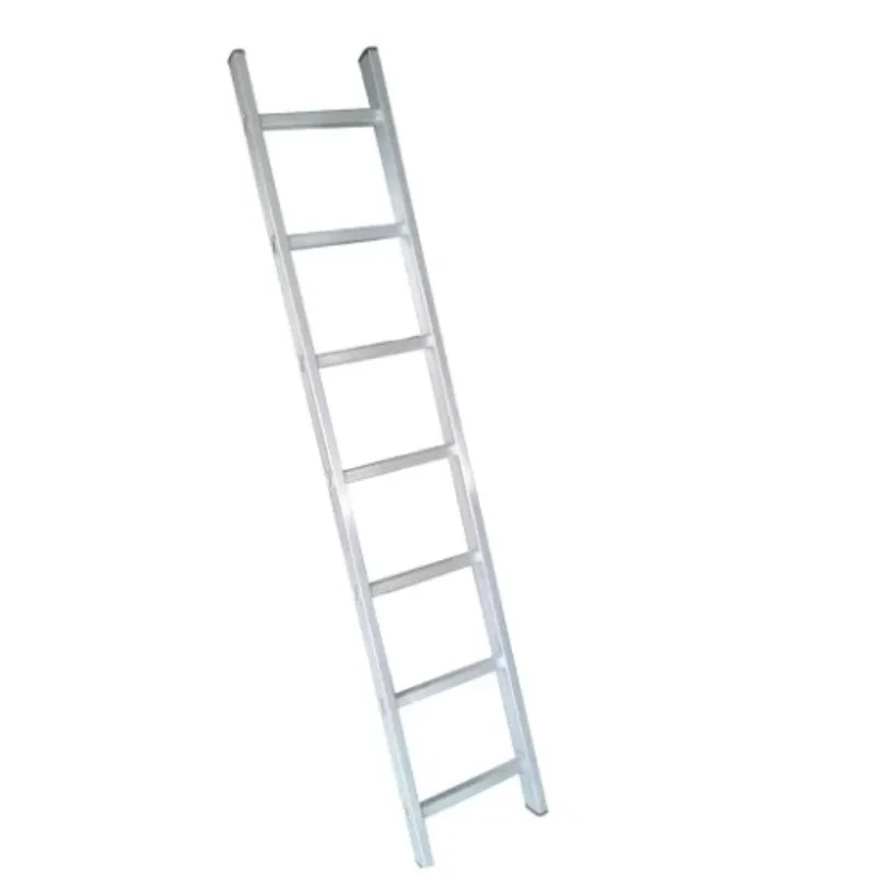 20 Step Modern Design Aluminum Straight Ladder 5.44m Nestable for Warehouse Retail or Apartment Use