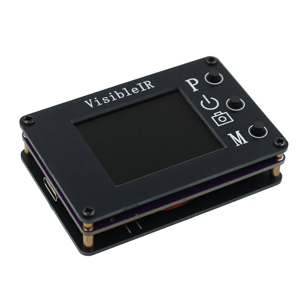 For DIY Projects VisibleIR B18 1.8 Inch Display Thermal Camera Temperature Instrument Infrared Camera 32 X 24 Infrared Sensor
