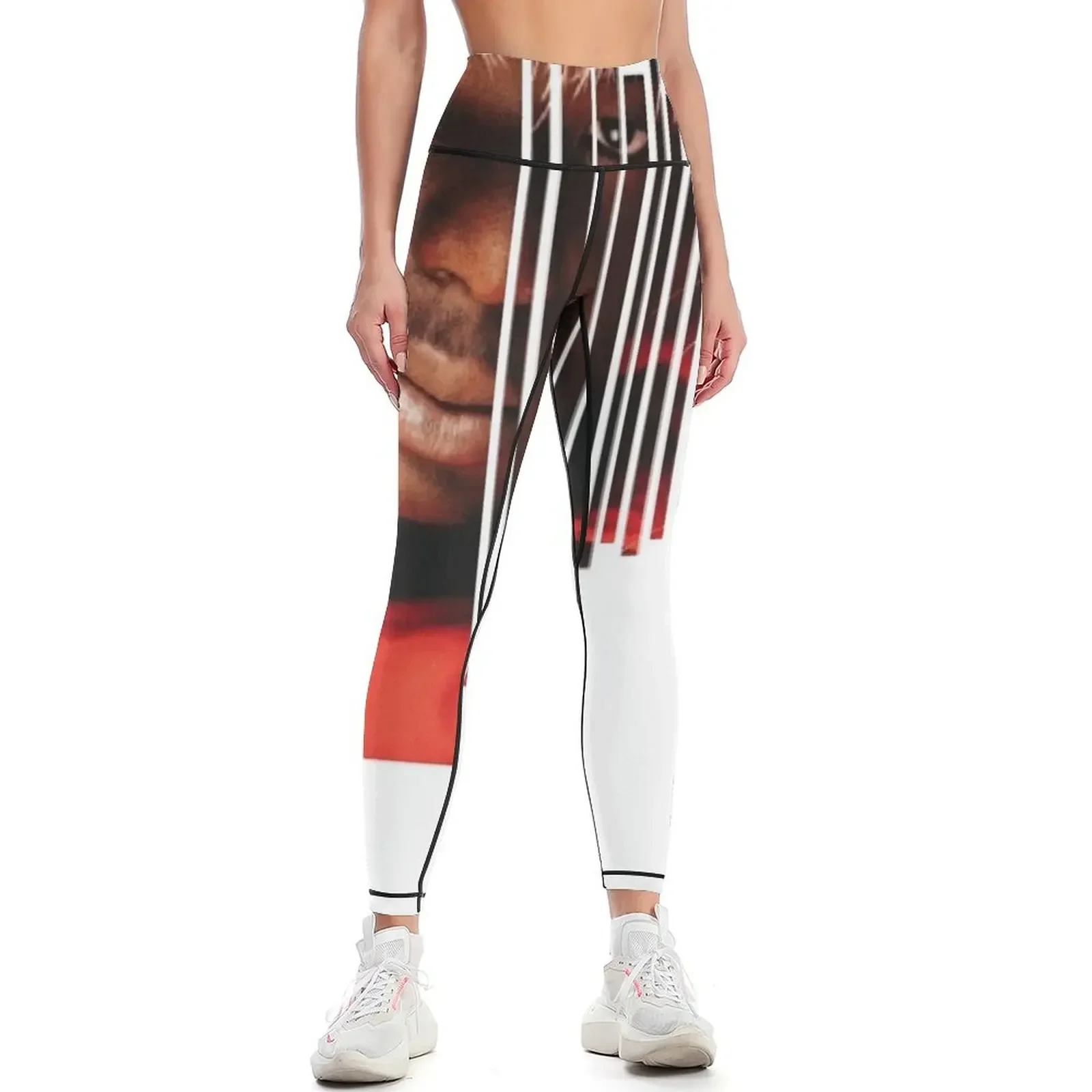 

Copie de NINHO LA METEORITE DU RAP COLLECTION Leggings gym clothing Women's sports sports tennis for gym top Womens Leggings