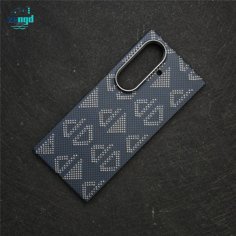 

​ Тонкий магнитный флип-чехол премиум-класса из кевларового арамидного волокна для Samsung Z Fold7, ультратонкий с