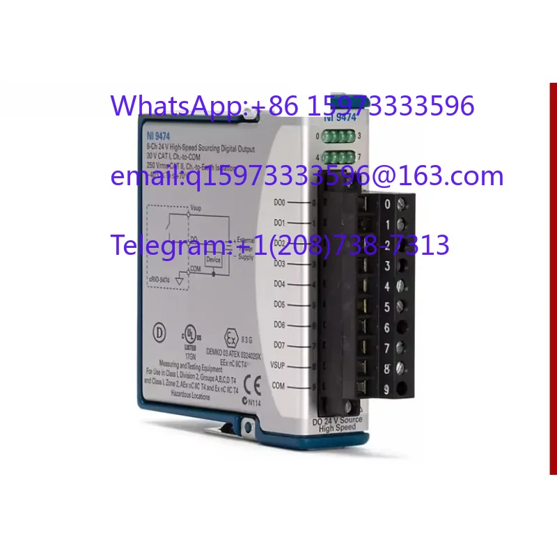 785184-01/79519/779357-01 Analog Input Module and Spring Terminal DSUB Connector for Data Acquisition Systems