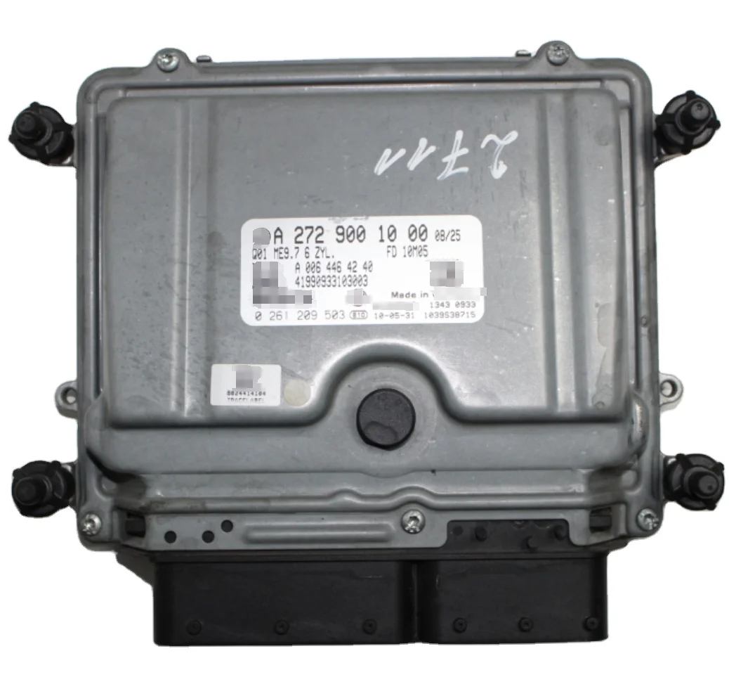

Car ECU Engine Computer Board Control Unit Module ECM A2729001000 A0064464240 0261209503 ME9.7 6 ZYL for Benz C W164 ML350 06-11