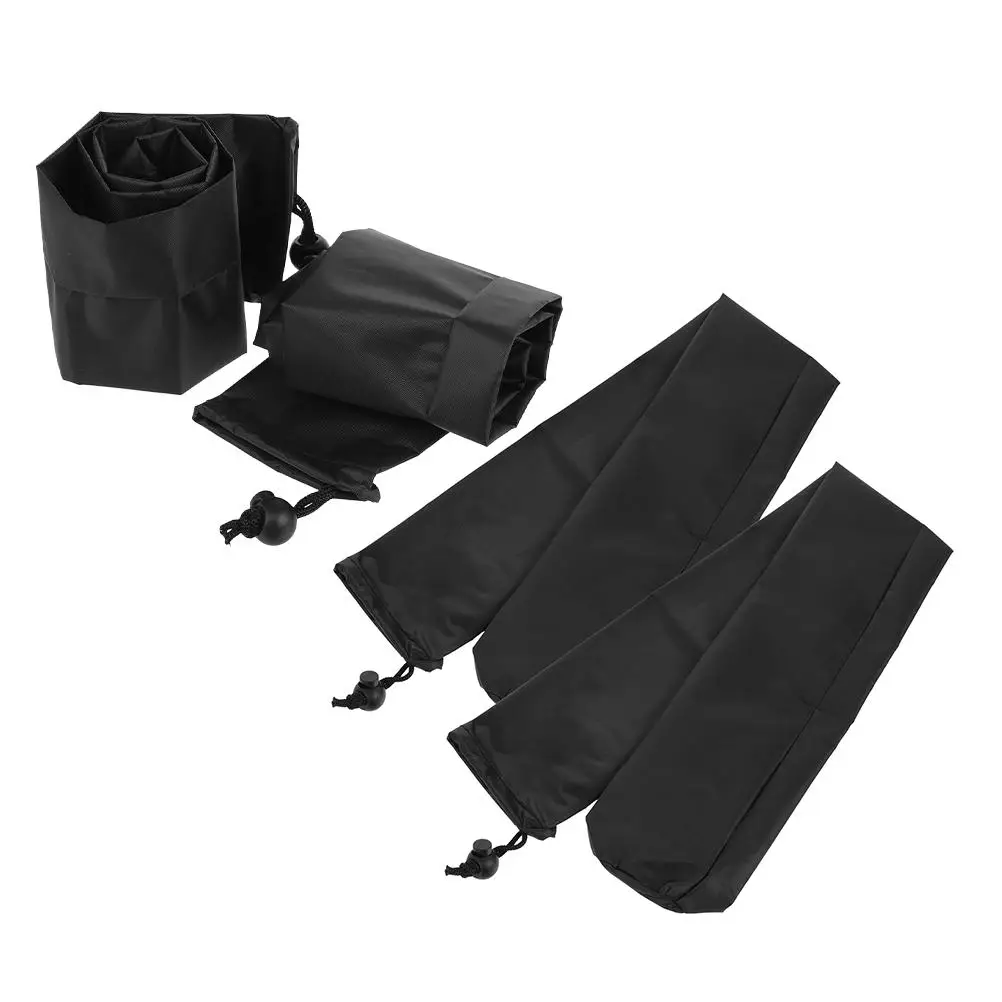 

2 Pairs Car Wiper Blade Covers Waterproof Rainproof Bird Poop Guard Durable Compatible Windshield Protector Polyester