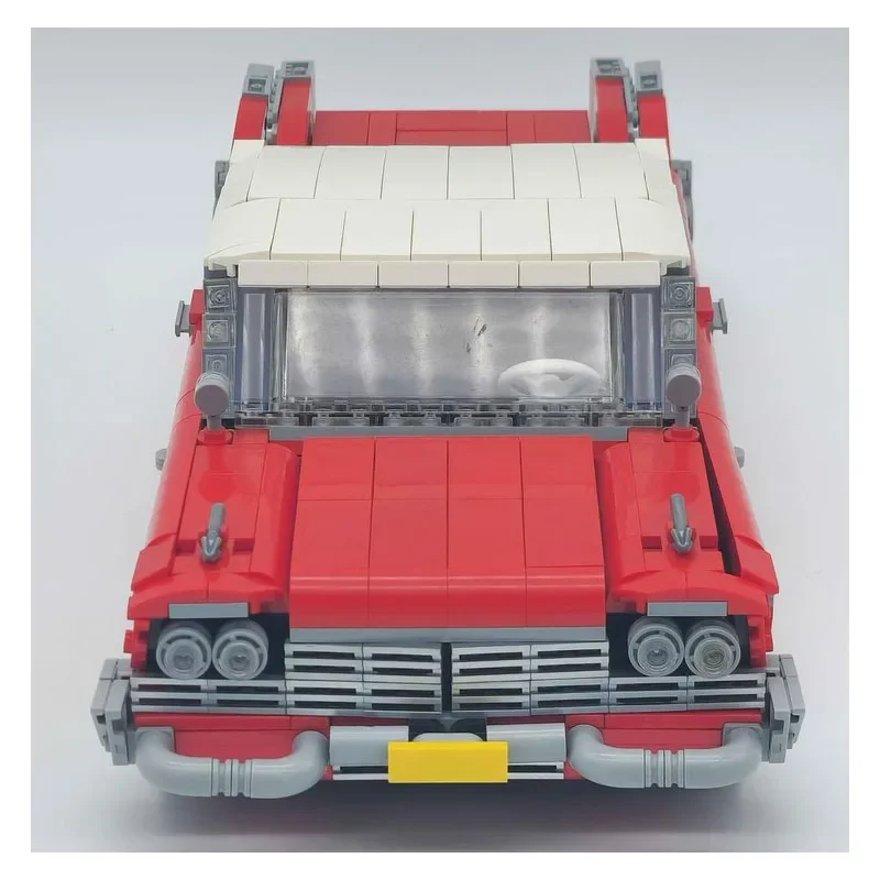 

MOC-188131 Red Classic Sports Car Racing Building Block Model • 1228 Parts Boy Birthday Christmas Building Blocks Toy Gift