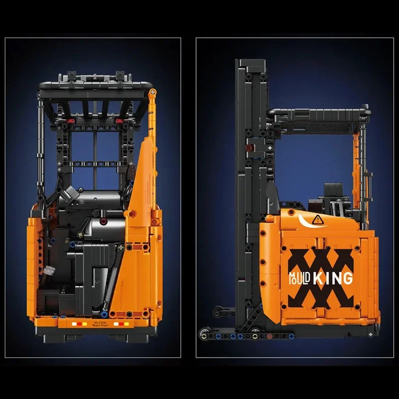 Mould King Shelf Forklift Remote Control Mechanical Set Technology Building Blocks High Difficulty Assembly Toy Model17040-41