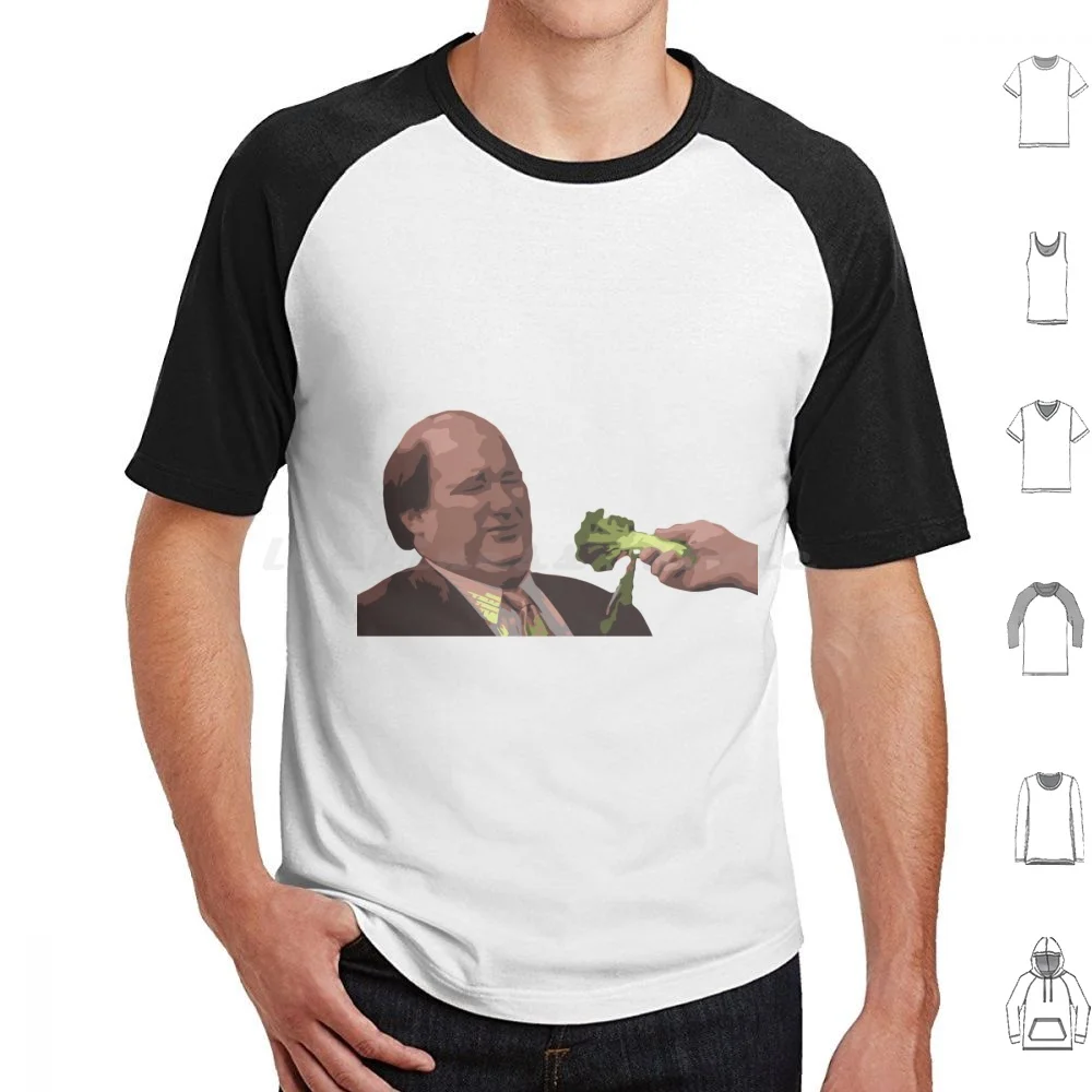 Kevin's Broccoli-Eat Healthy! T Shirt Big Size 100% Cotton Kevin Kevin Malone Dwight Schrute Michael The Office Broccoli Veggie