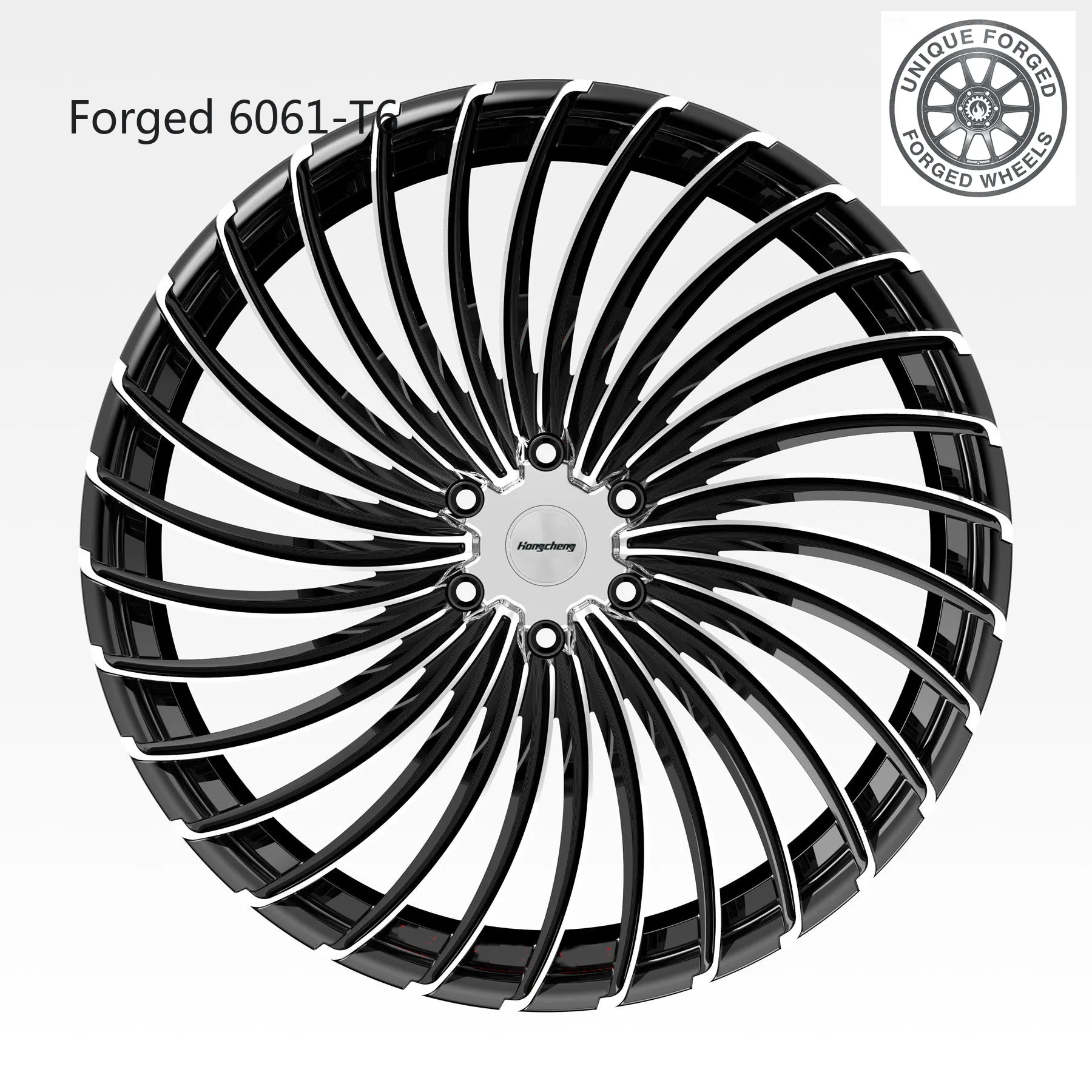 

New model of 26 Directional Forged Monoblock 18 19 20 21 22 23 24 Inch 20x10 6x139.7 Deep Black Wheels Brushed Finish Passenge