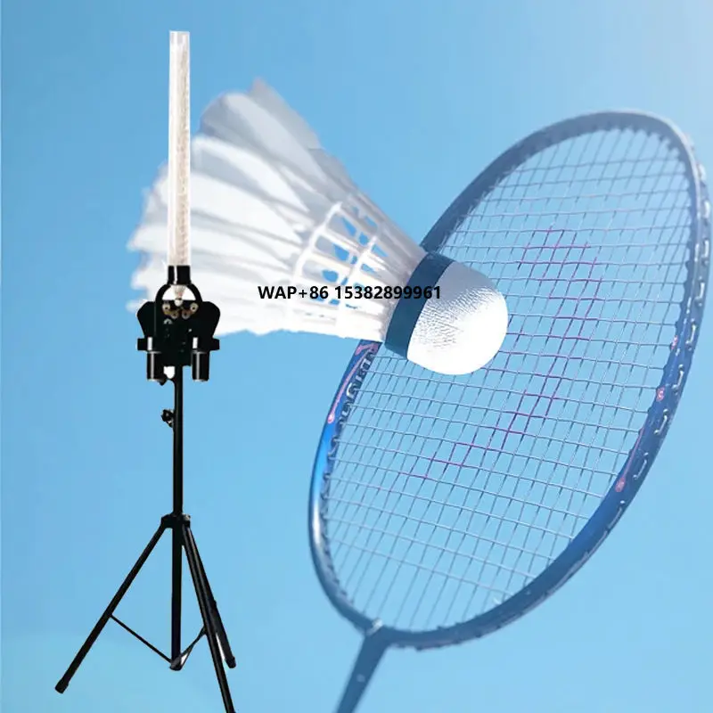 Professional Badminton Serving Machine Athletes Daily Training Automatic Ball Shooting Badminton Shoot Equipment
