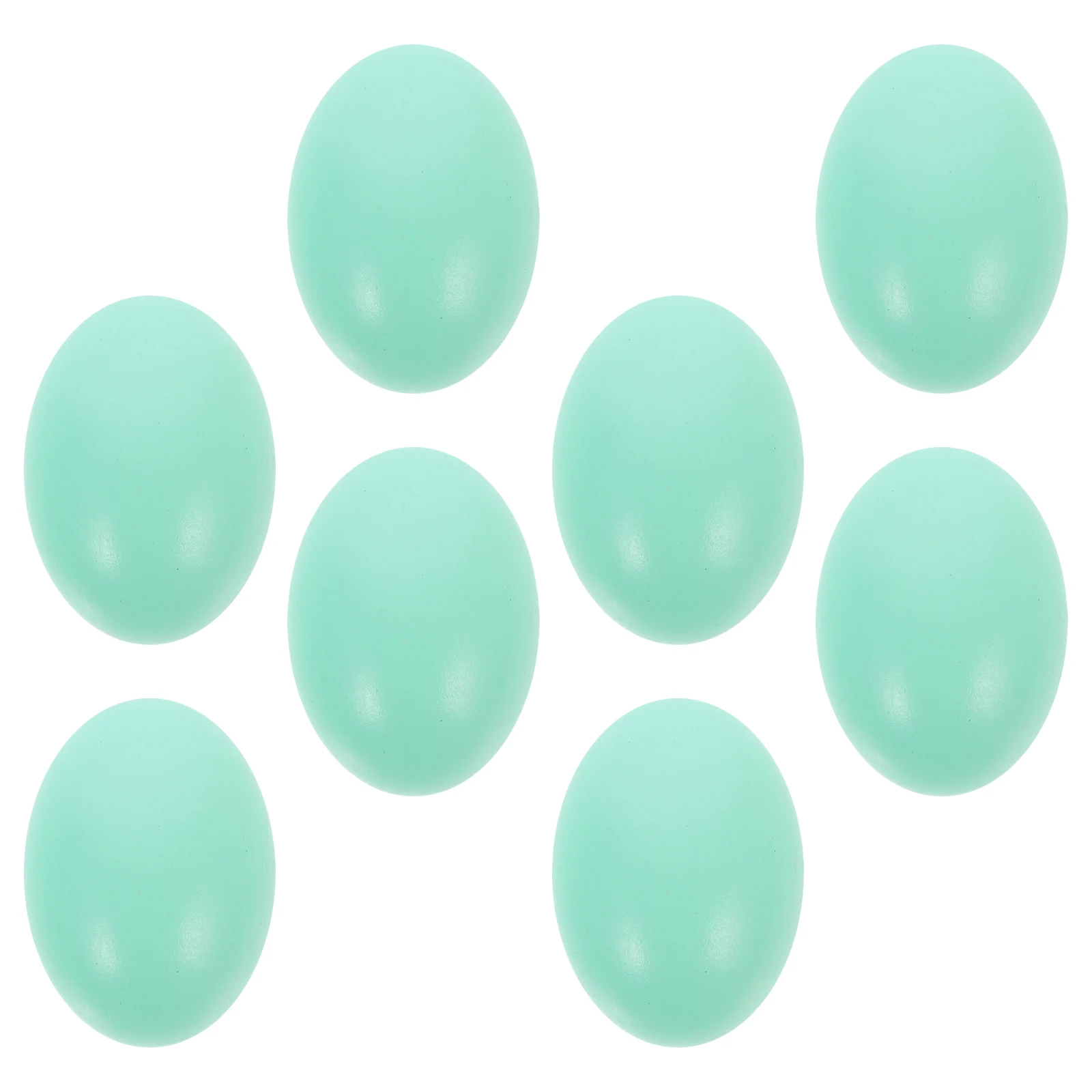 

8Pcs Unfinished Wooden Eggs DIY Crafts Blank Smooth Fake Eggs for Easter Party Decor DIY Wood Crafts Art Supplies