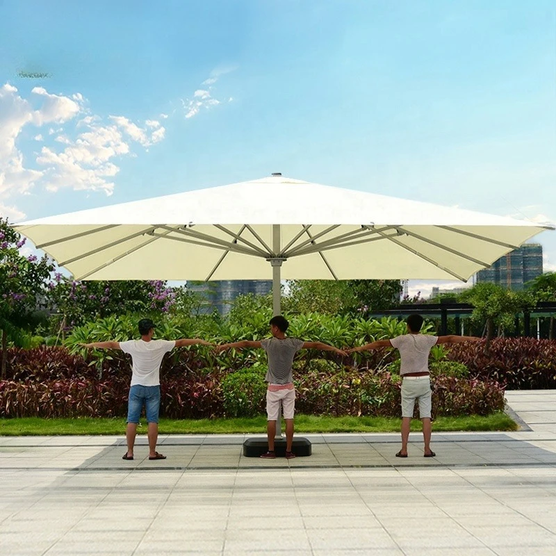- Large Patio Umbrella Deluxe Water-Based Ardennes Restaurant Cafe Hotel McLamb Parasol Modern Patio Outdoor Umbrella